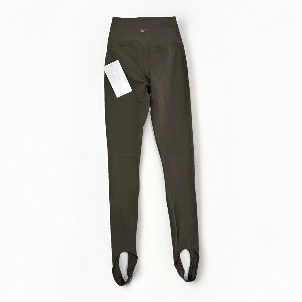 Athleta Transcend High Rise Stirrup Legging XXS Mineral MSRP $109 NWT